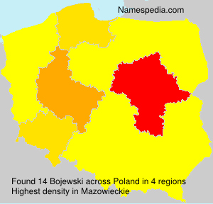 Surname Bojewski in Poland Surname Bojewski in Poland