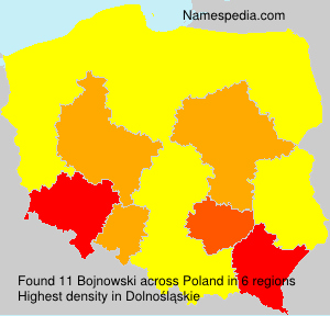 Surname Bojnowski in Poland Surname Bojnowski in Poland