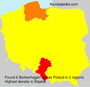 Surname Borkenhagen in Poland Surname Borkenhagen in Poland
