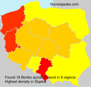 Surname Bortko in Poland Surname Bortko in Poland