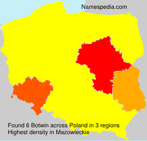 Surname Botwin in Poland Surname Botwin in Poland