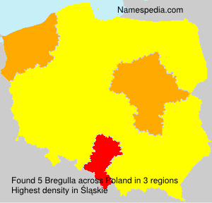 Surname Bregulla in Poland Surname Bregulla in Poland