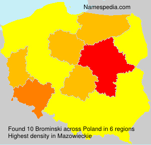 Surname Brominski in Poland Surname Brominski in Poland
