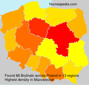 Surname Brylinski in Poland Surname Brylinski in Poland
