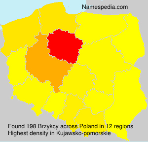 Surname Brzykcy in Poland Surname Brzykcy in Poland