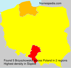 Surname Brzyszkowska in Poland Surname Brzyszkowska in Poland