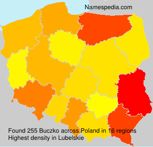 Surname Buczko in Poland Surname Buczko in Poland
