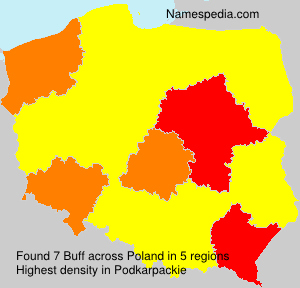 Surname Buff in Poland Surname Buff in Poland