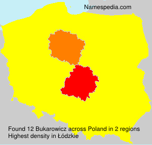 Surname Bukarowicz in Poland Surname Bukarowicz in Poland