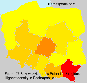 Surname Bukowczyk in Poland Surname Bukowczyk in Poland