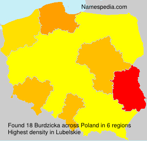 Surname Burdzicka in Poland Surname Burdzicka in Poland