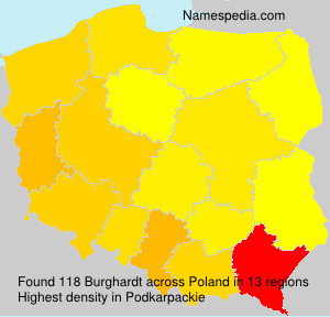 Surname Burghardt in Poland Surname Burghardt in Poland