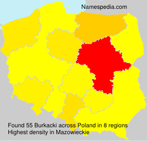 Surname Burkacki in Poland Surname Burkacki in Poland