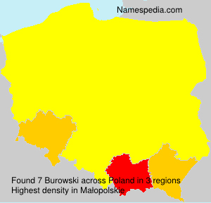 Surname Burowski in Poland Surname Burowski in Poland