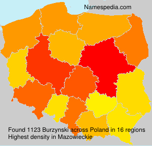 Surname Burzynski in Poland Surname Burzynski in Poland