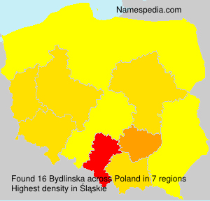 Surname Bydlinska in Poland Surname Bydlinska in Poland