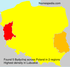 Surname Bydychaj in Poland Surname Bydychaj in Poland