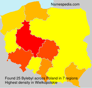 Surname Bylebyl in Poland Surname Bylebyl in Poland