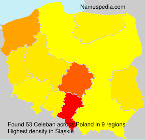 Surname Celeban in Poland Surname Celeban in Poland