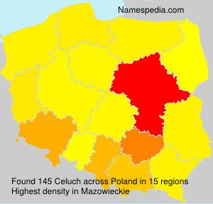 Surname Celuch in Poland Surname Celuch in Poland
