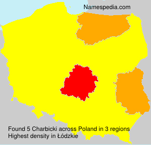 Surname Charbicki in Poland Surname Charbicki in Poland