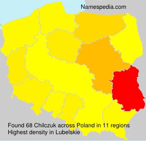 Surname Chilczuk in Poland Surname Chilczuk in Poland
