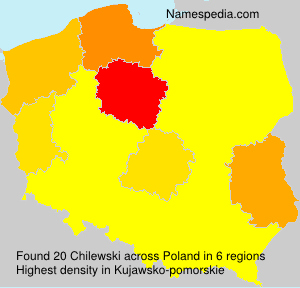 Surname Chilewski in Poland Surname Chilewski in Poland