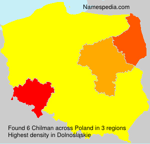 Surname Chilman in Poland Surname Chilman in Poland
