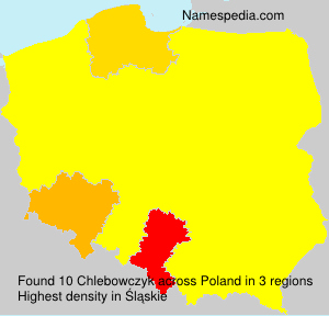 Surname Chlebowczyk in Poland Surname Chlebowczyk in Poland