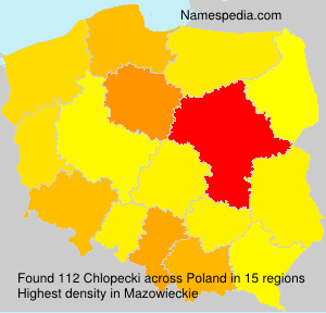 Surname Chlopecki in Poland Surname Chlopecki in Poland