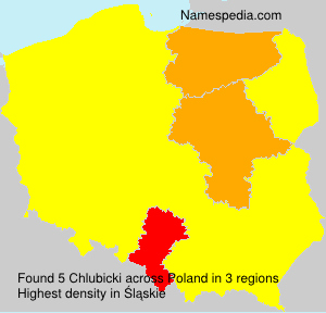 Surname Chlubicki in Poland Surname Chlubicki in Poland