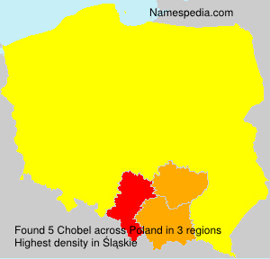 Surname Chobel in Poland Surname Chobel in Poland
