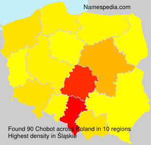 Surname Chobot in Poland Surname Chobot in Poland
