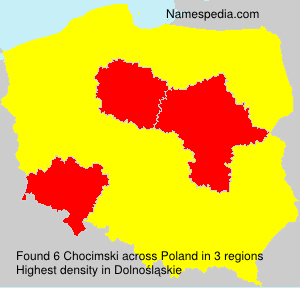 Surname Chocimski in Poland Surname Chocimski in Poland