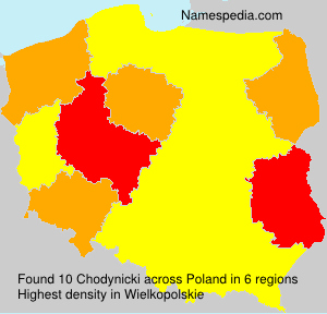 Surname Chodynicki in Poland Surname Chodynicki in Poland