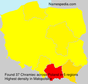 Surname Chramiec in Poland Surname Chramiec in Poland