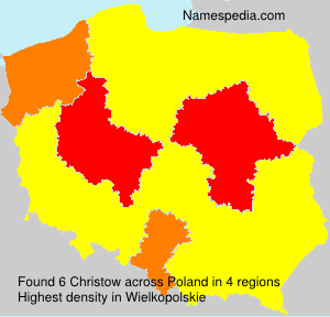 Surname Christow in Poland Surname Christow in Poland
