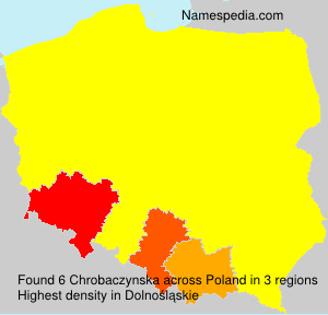 Surname Chrobaczynska in Poland Surname Chrobaczynska in Poland