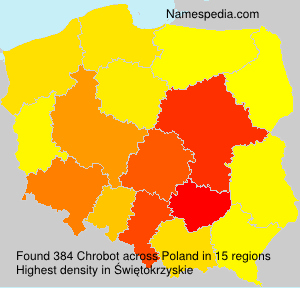 Surname Chrobot in Poland Surname Chrobot in Poland