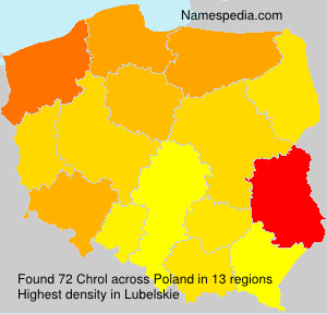 Surname Chrol in Poland Surname Chrol in Poland