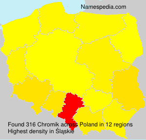 Surname Chromik in Poland Surname Chromik in Poland