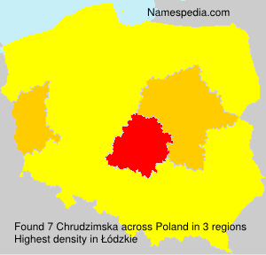 Surname Chrudzimska in Poland Surname Chrudzimska in Poland