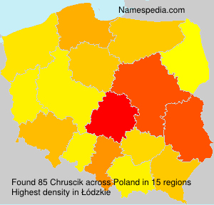 Surname Chruscik in Poland Surname Chruscik in Poland
