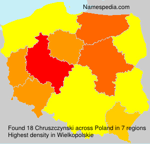 Surname Chruszczynski in Poland Surname Chruszczynski in Poland