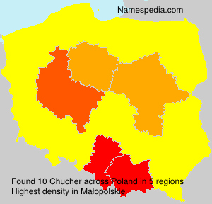 Surname Chucher in Poland Surname Chucher in Poland