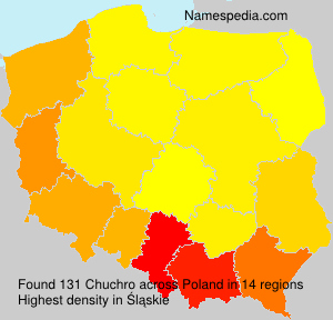 Surname Chuchro in Poland Surname Chuchro in Poland