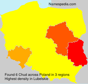 Surname Chud in Poland Surname Chud in Poland