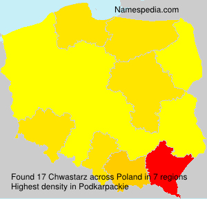Surname Chwastarz in Poland Surname Chwastarz in Poland