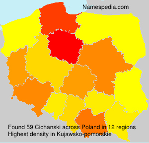 Surname Cichanski in Poland Surname Cichanski in Poland