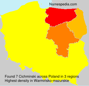 Surname Cichminski in Poland Surname Cichminski in Poland